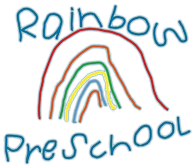 Rainbow Preschool Logo.